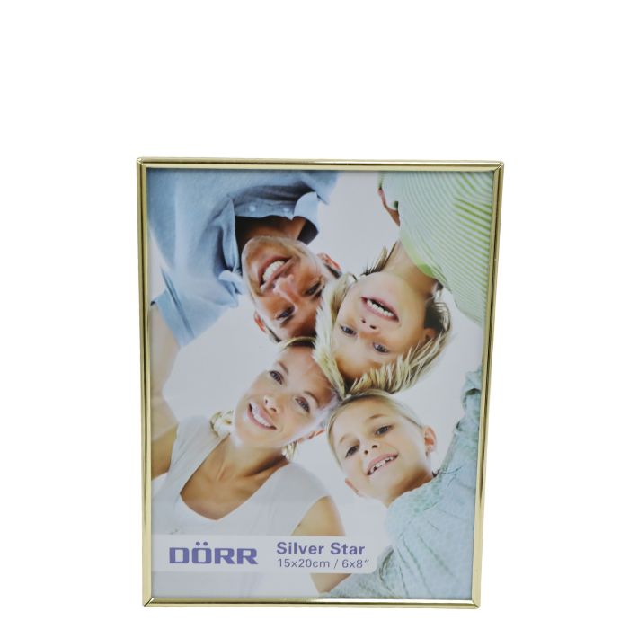 PHOTO FRAME 15X20CM SILVER STAR GOLD