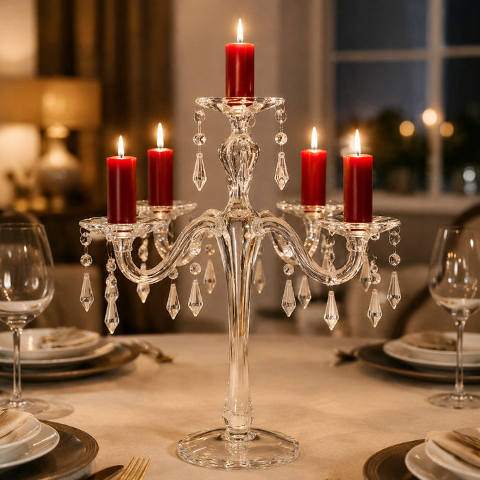 FIVE CANDLE HOLDER, HOME ACCESSORY