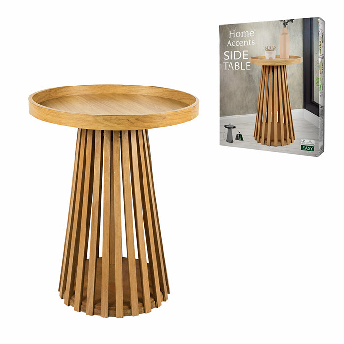 COFFEE TABLE WOODEN BROWN 50 CM