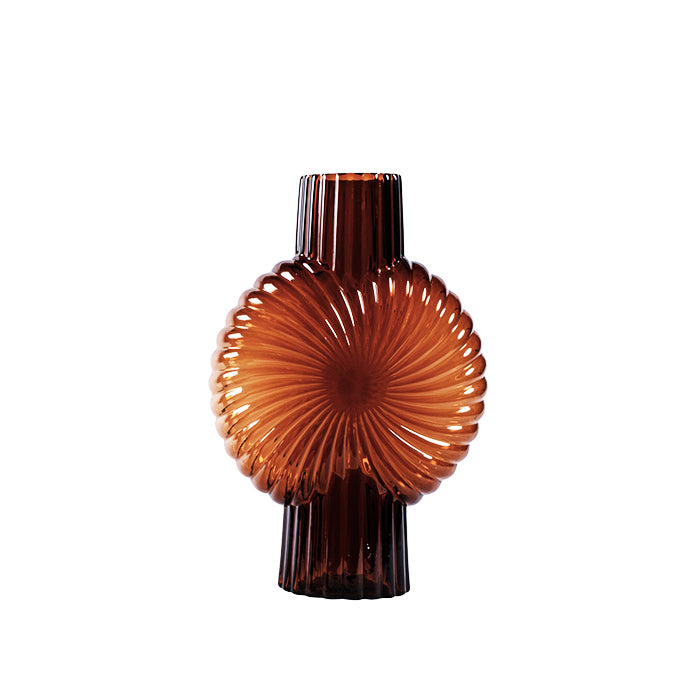 ZUGAR BROWN VASE 40CM
