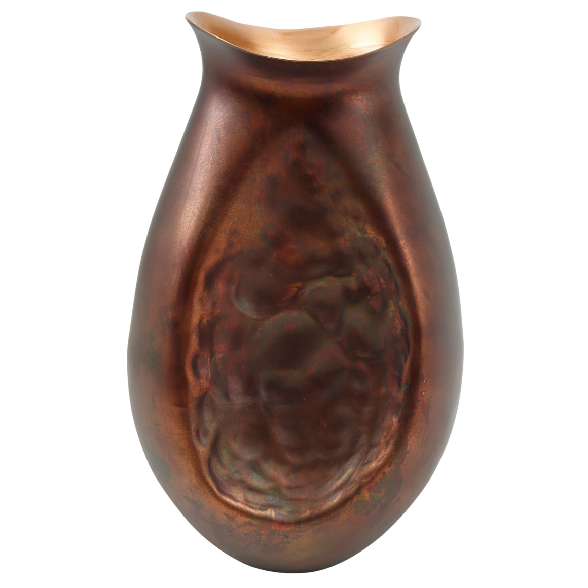 PTMD YINNA COPPER VASE 38 CM