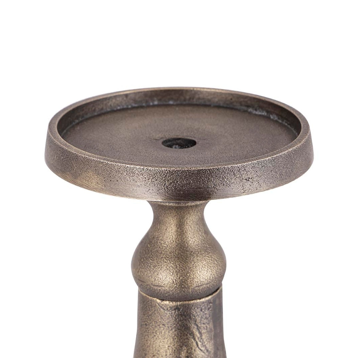 CANDLESTICK STATCH ALUMINIUM BRASS DECOR 70 CM
