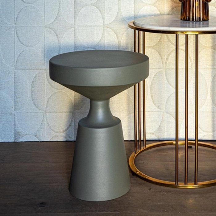 COFFEE TABLE PTMD OLIVE GREEN 40 CM