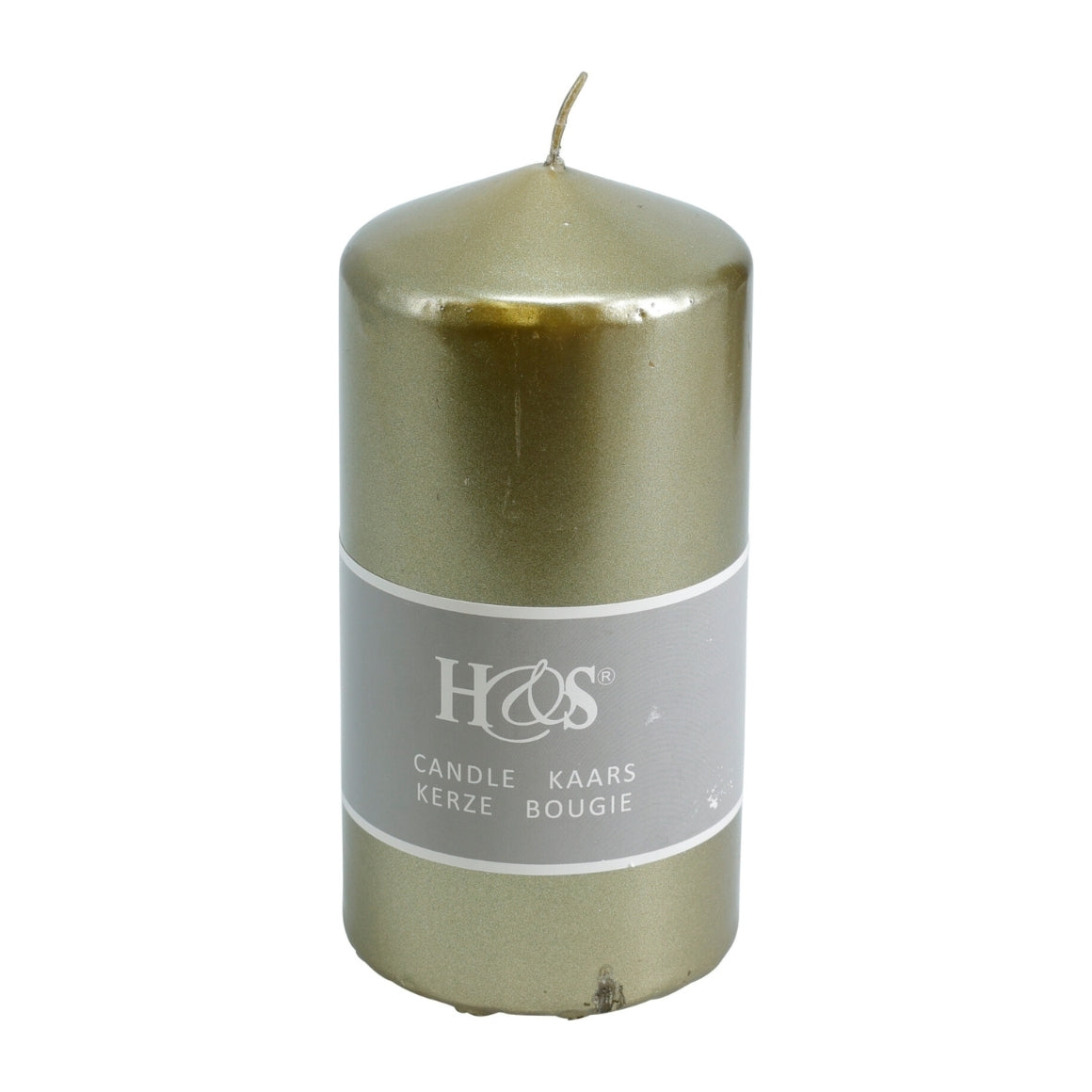 GOLD PILLAR CANDLE