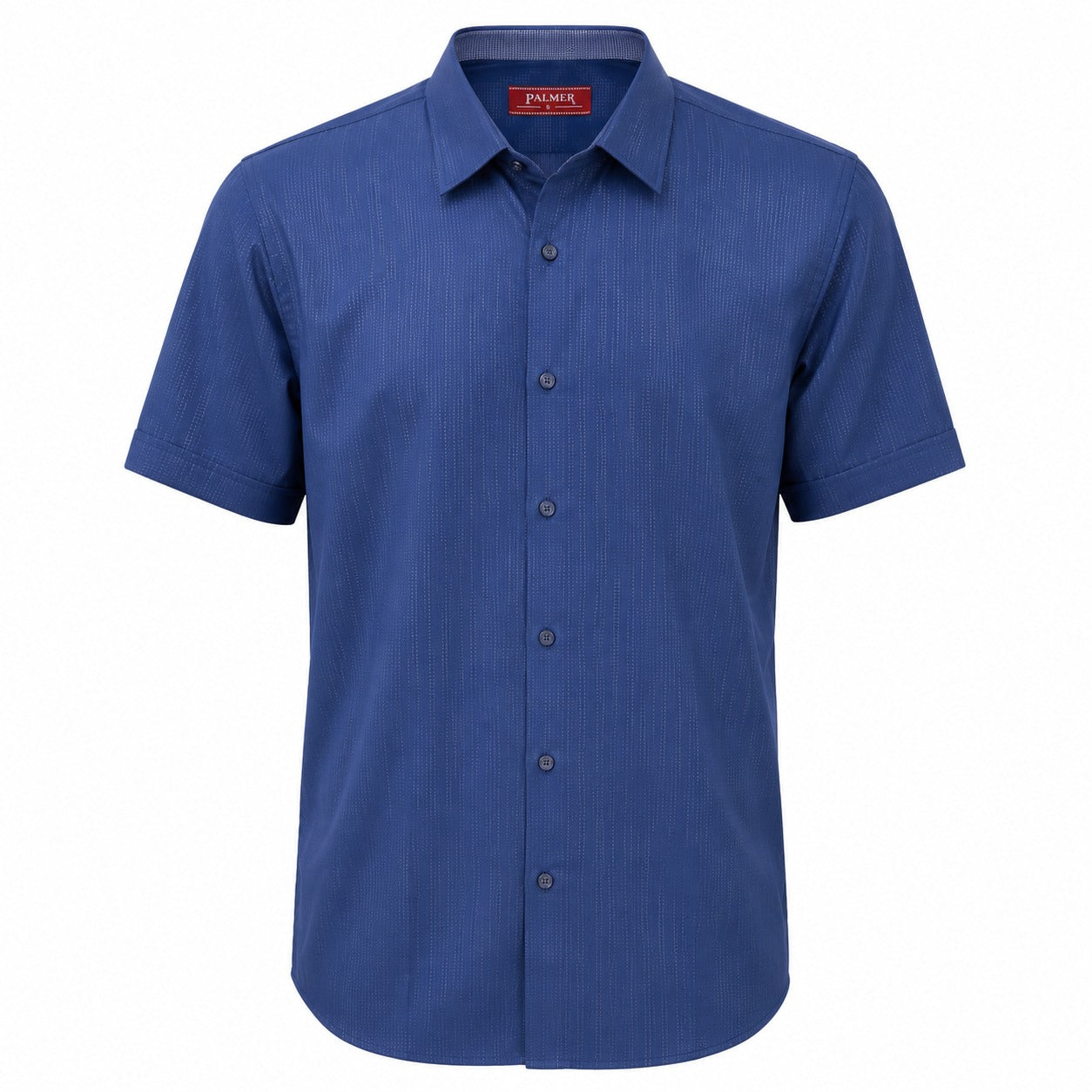PALMEN BLUE SHIRT -SHORT SLEEVE