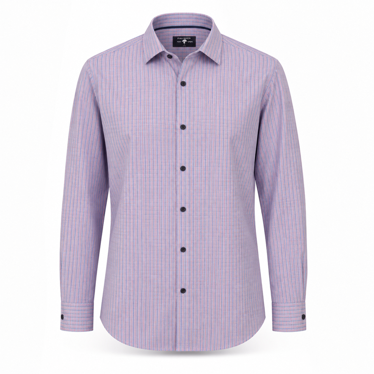 PALMEN SHIRT BLUE AND PINK