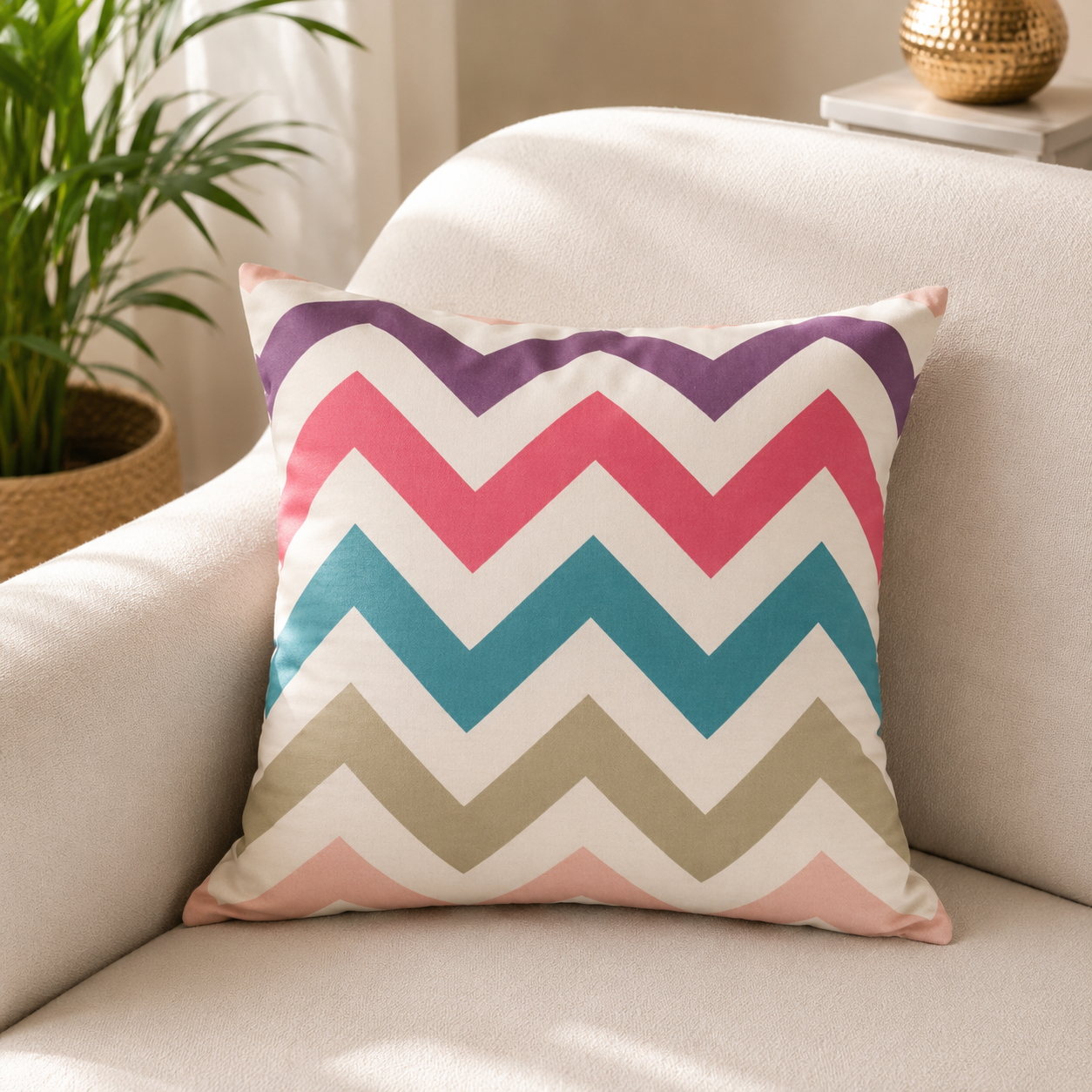 PETEK 3D PRINT CUSHION 40 X 40 CM COVER