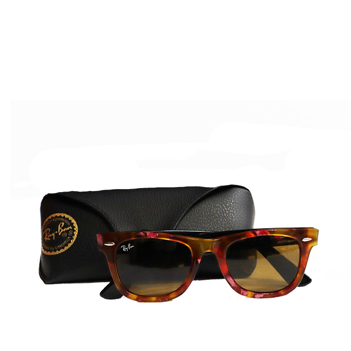RAY BAN SUNGLASSES RED TORT/BLACK