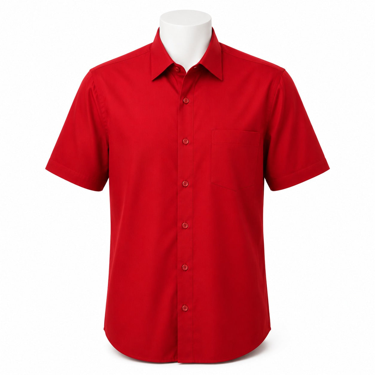 PALMEN RED SHIRT-SHORT SLEEVE