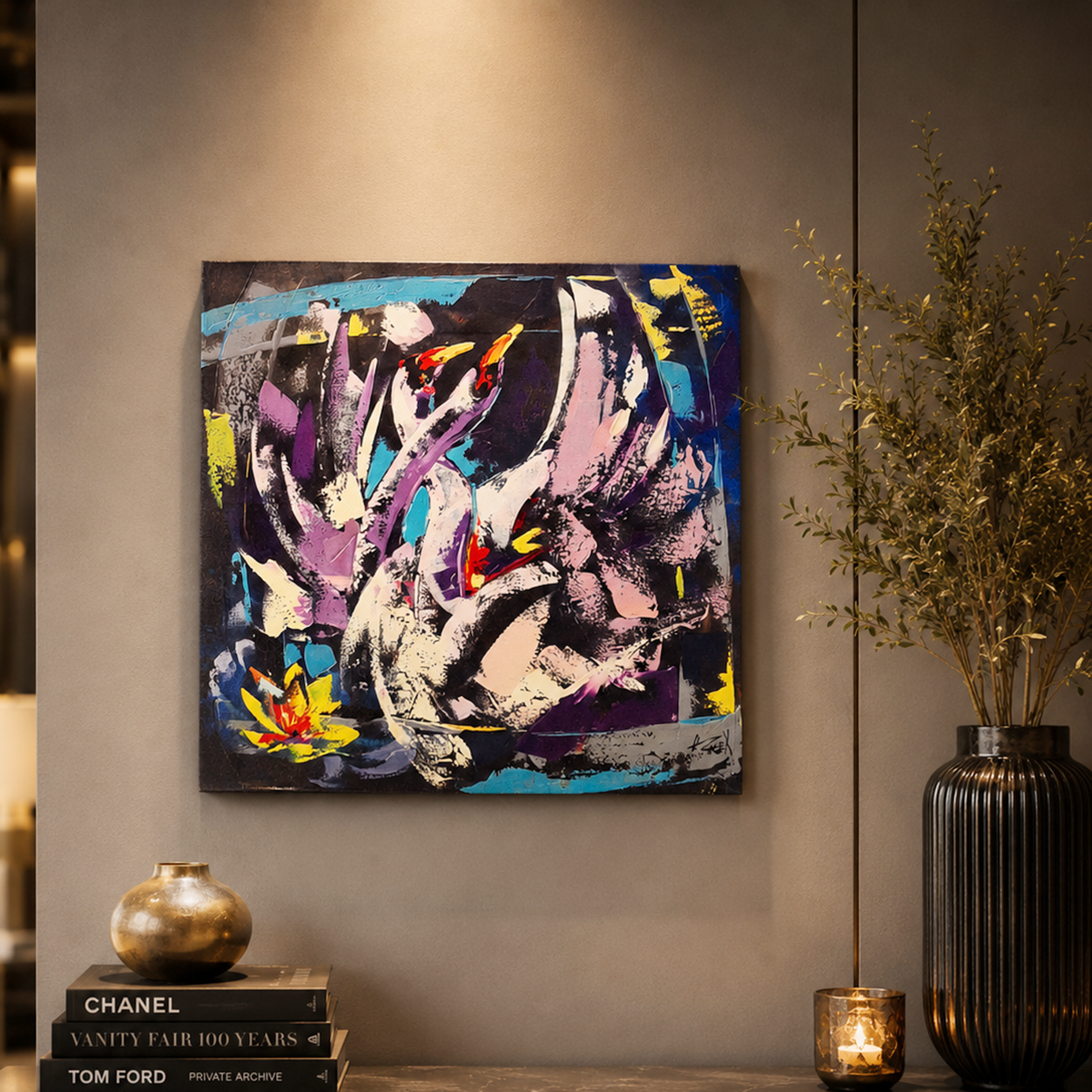 CANVAS PAINT 40X40 CM