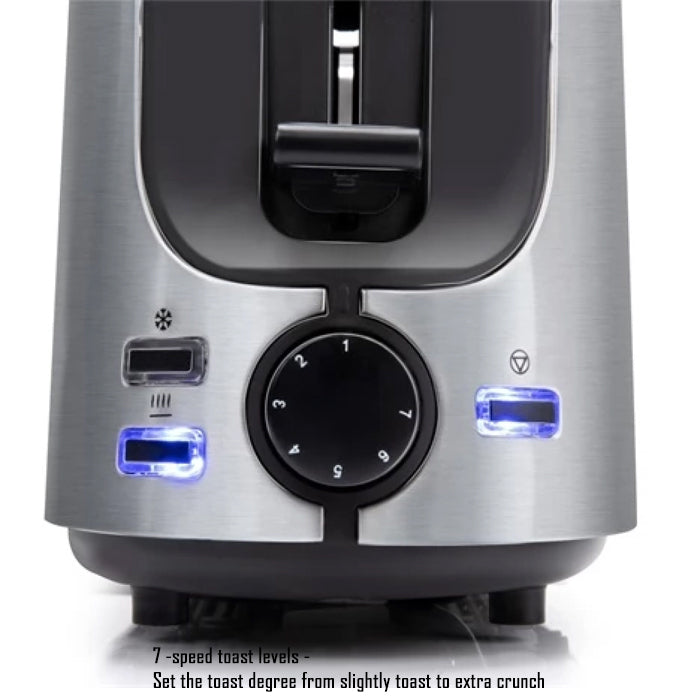 ALPINA LONG SLOT STAINLESS TOASTER