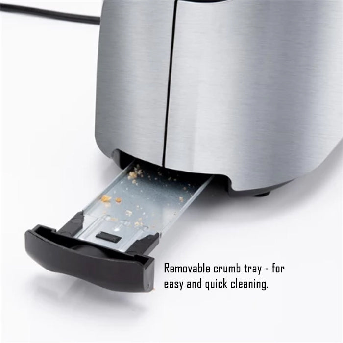ALPINA LONG SLOT STAINLESS TOASTER