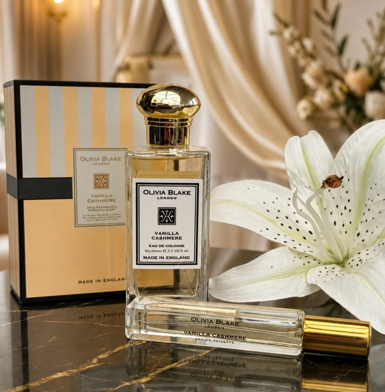 OLIVIA BLAKE VANILLA CASHMERE SCENTED PERFUME
