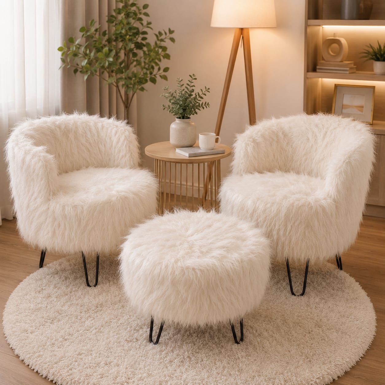 FLUFFY SEATER