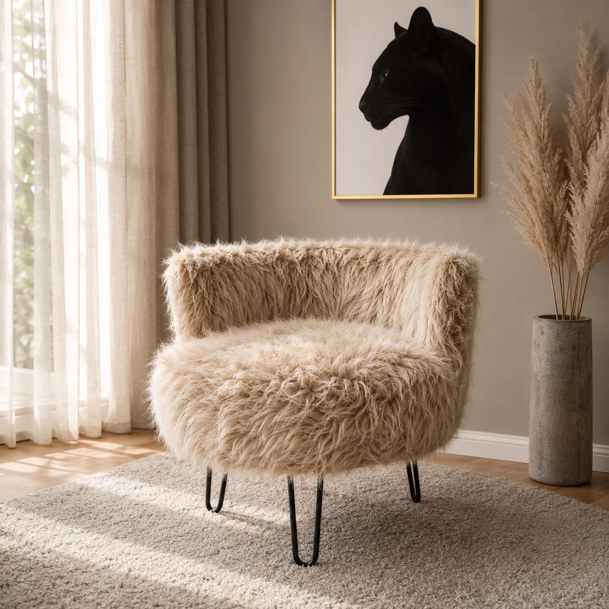 FLUFFY SEATER