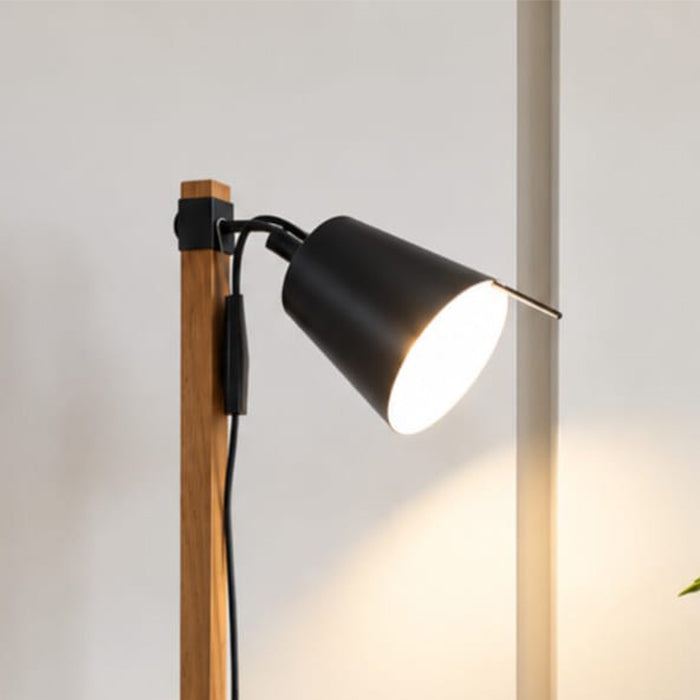 FLOOR LIGHT GOODHOME WOODEN