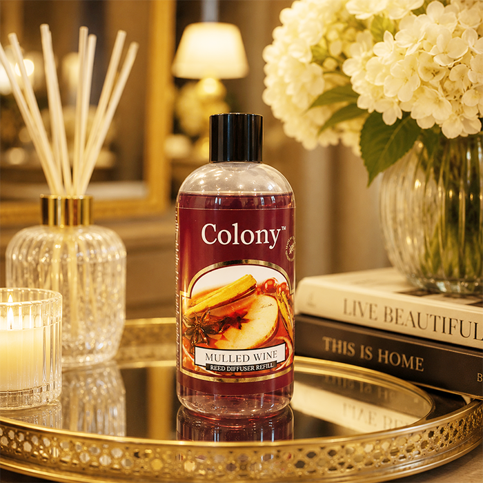 COLONY MULLED WINE REED DIFFUSER REFILLL 250ML