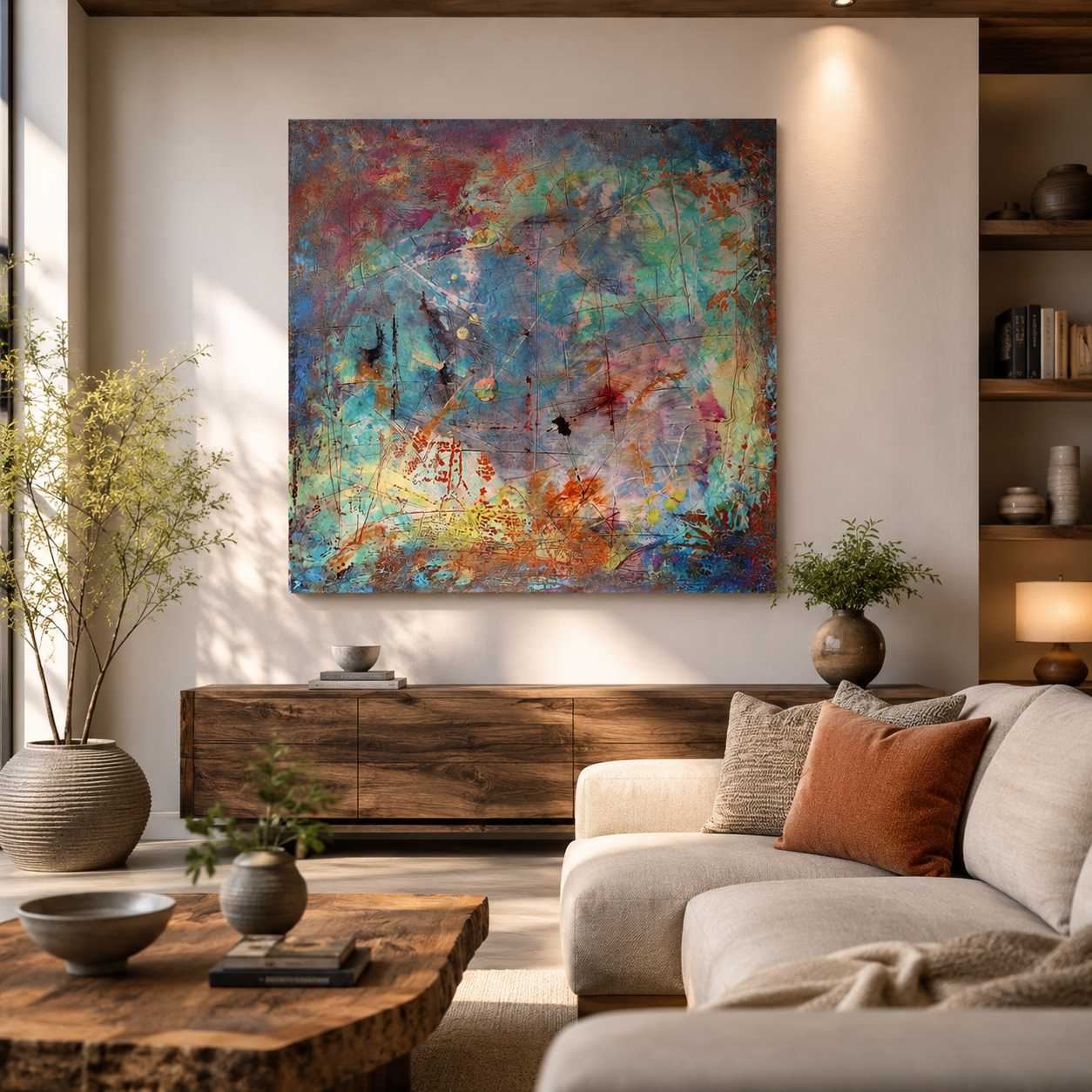 CANVAS PAINT 100X100 CM