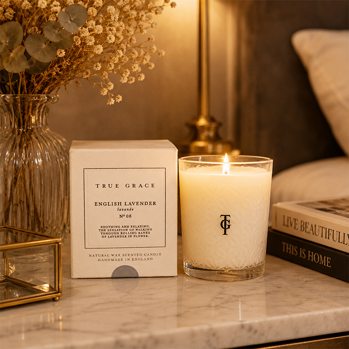 LAVENDER CANDLE 190 GR JOHN LEWIS