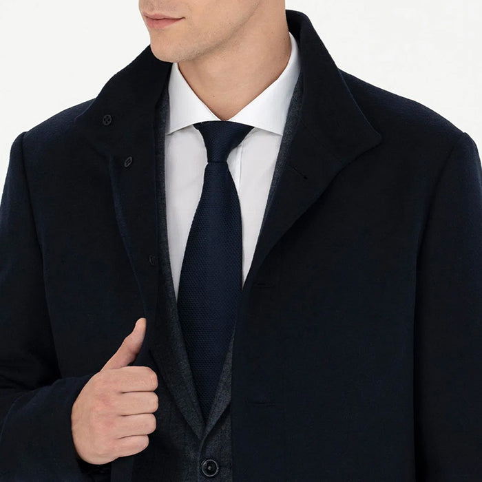 PIERRE CARDIN WOOL TRENCH COAT