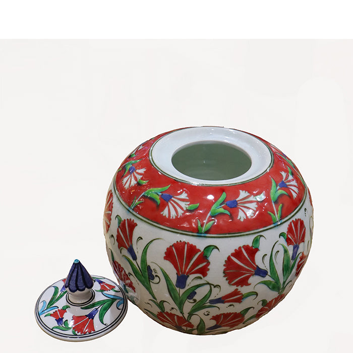 TRADITIONAL HANDMADE TURKISH 15 CM CINI VASE