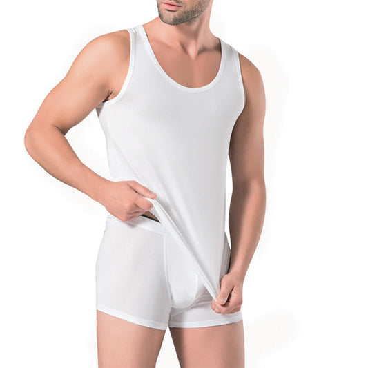 PIERRE CARDIN MODAL VEST & BOXER SET