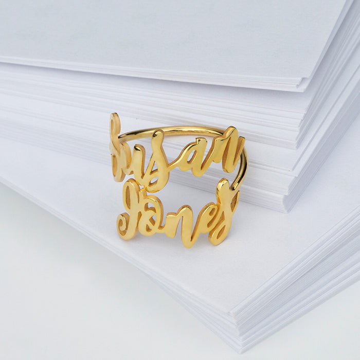 STERLING SILVER CUSTOMIZED RING