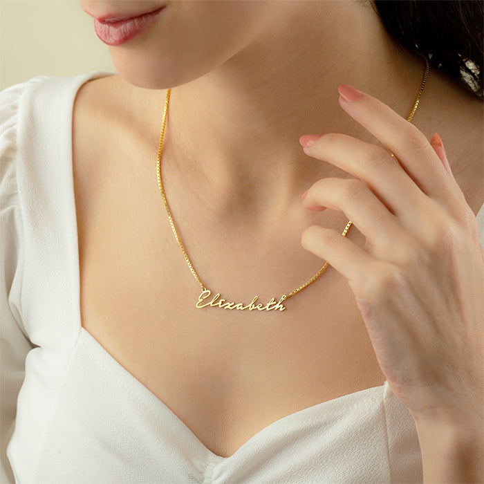 STERLING SILVER CUSTOMIZED NECKLACE