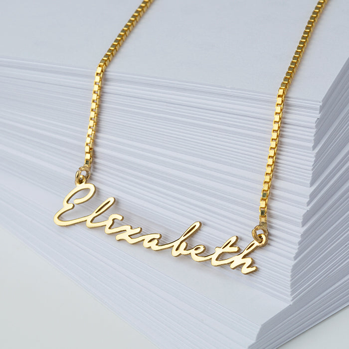 STERLING SILVER CUSTOMIZED NECKLACE