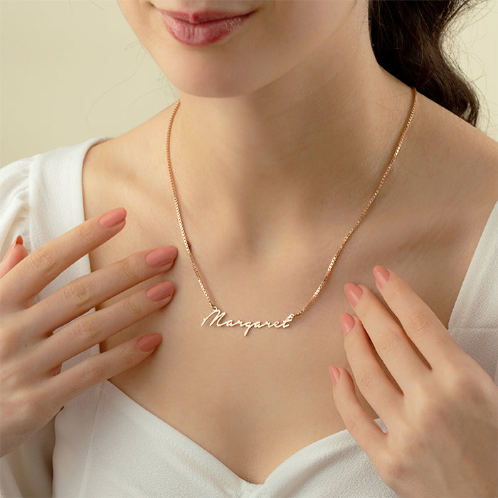 STERLING SILVER CUSTOMIZED NECKLACE