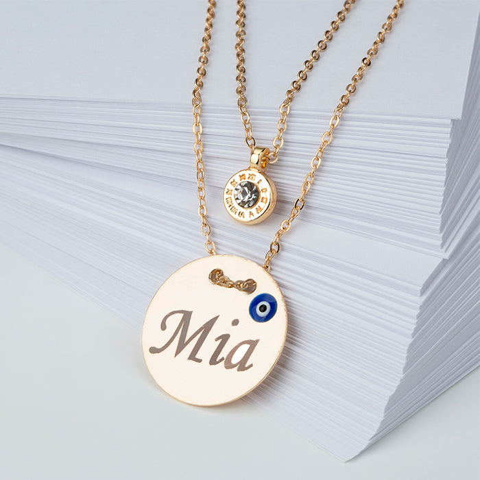 TITANIUM STEEL CUSTOMIZED NECKLACE