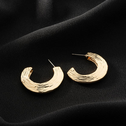 TITANIUM STEEL EARRINGS - 1 PAIR