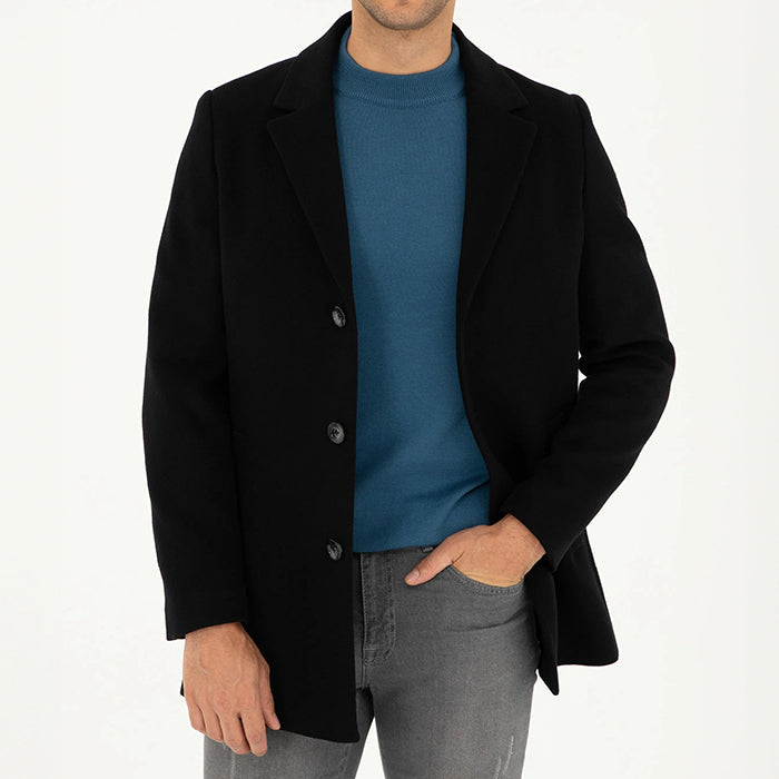 PIERRE CARDIN WOOL TRENCH COAT