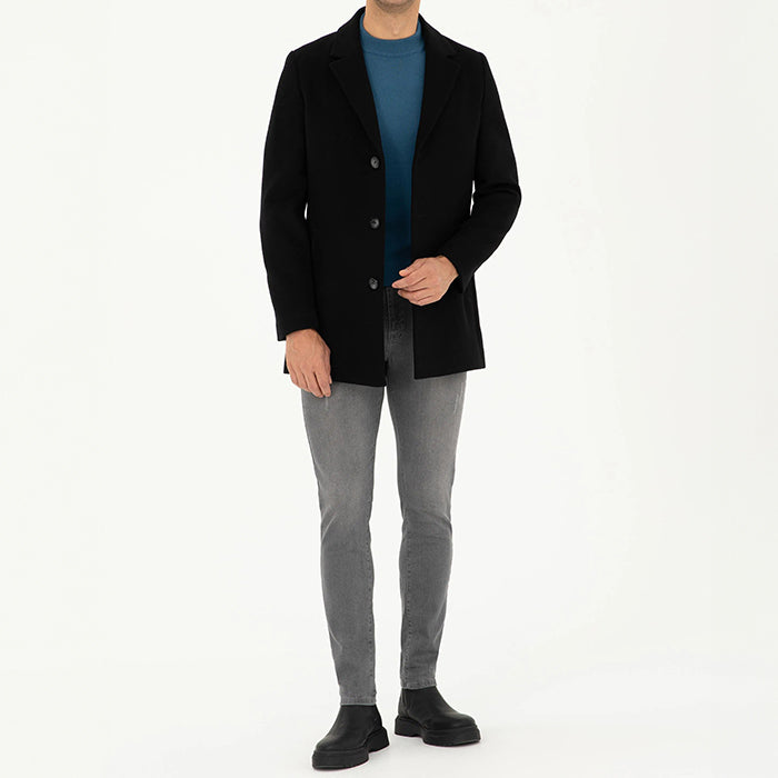 PIERRE CARDIN WOOL TRENCH COAT