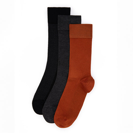 PIERRE CARDIN SOCKS TRIPLE PAIR SET