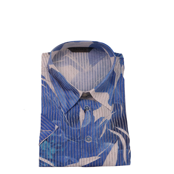PALMEN BLUE SHORT SLEEVE SHIRT