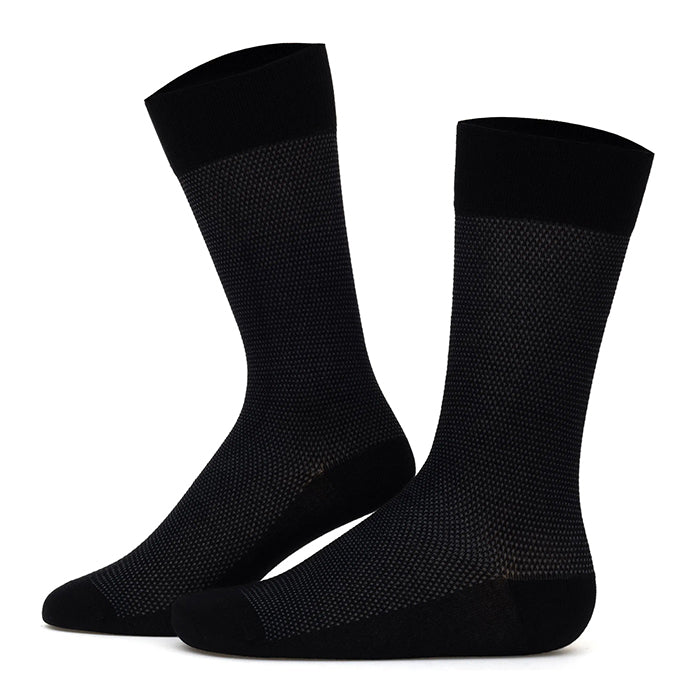 PIERRE CARDIN BAMBOO SOCKS 3 PAIR SET BLACK