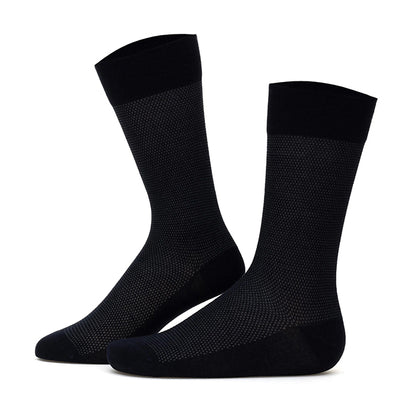 PIERRE CARDIN BAMBOO SOCKS 3 PAIR SET NAVY BLUE