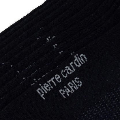 PIERRE CARDIN BAMBOO SOCKS 5 PAIR SET NAVY BLUE