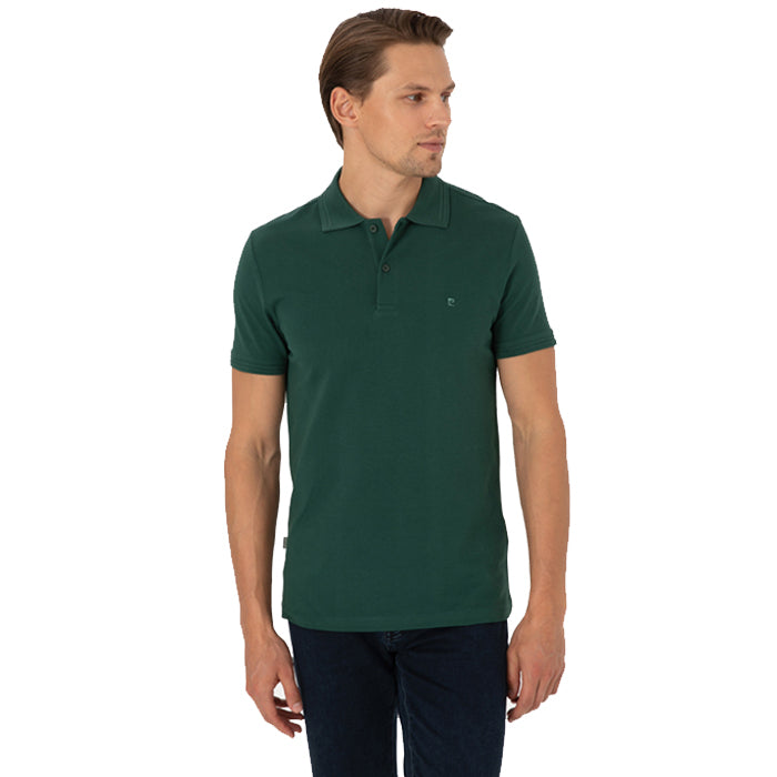 PIERRE CARDIN GREEN POLO T SHIRT
