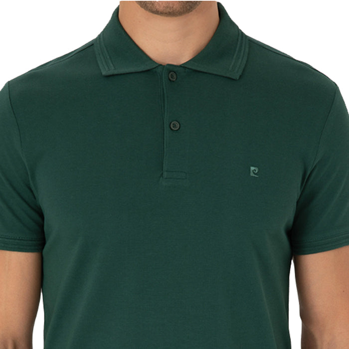PIERRE CARDIN GREEN POLO T SHIRT