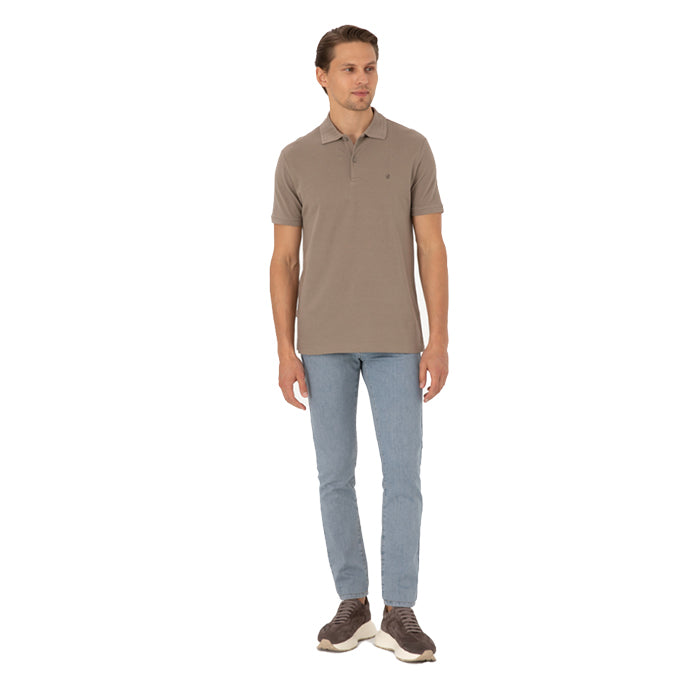 PIERRE CARDIN GREEN POLO T SHIRT