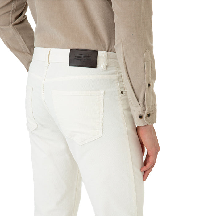PIERRE CARDIN CREAM  CORDUROY JEANS
