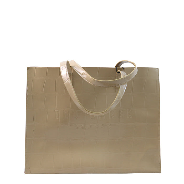 TED BAKER LONDON LARGE SNAKE BLACK  TOTE  BAG