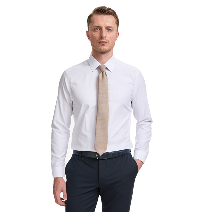 PIERRE CARDIN WHITE OFFICIAL SHIRT
