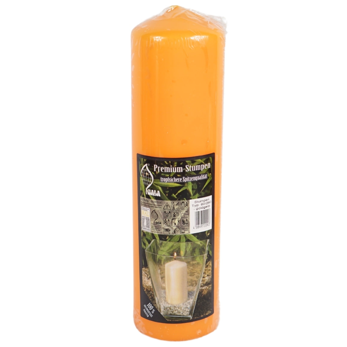 PILLAR CANDLE YELLOW