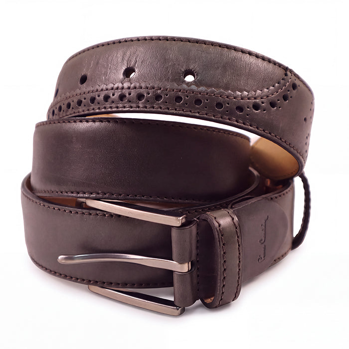 PIERRE CARDIN BROWN MEN BELT