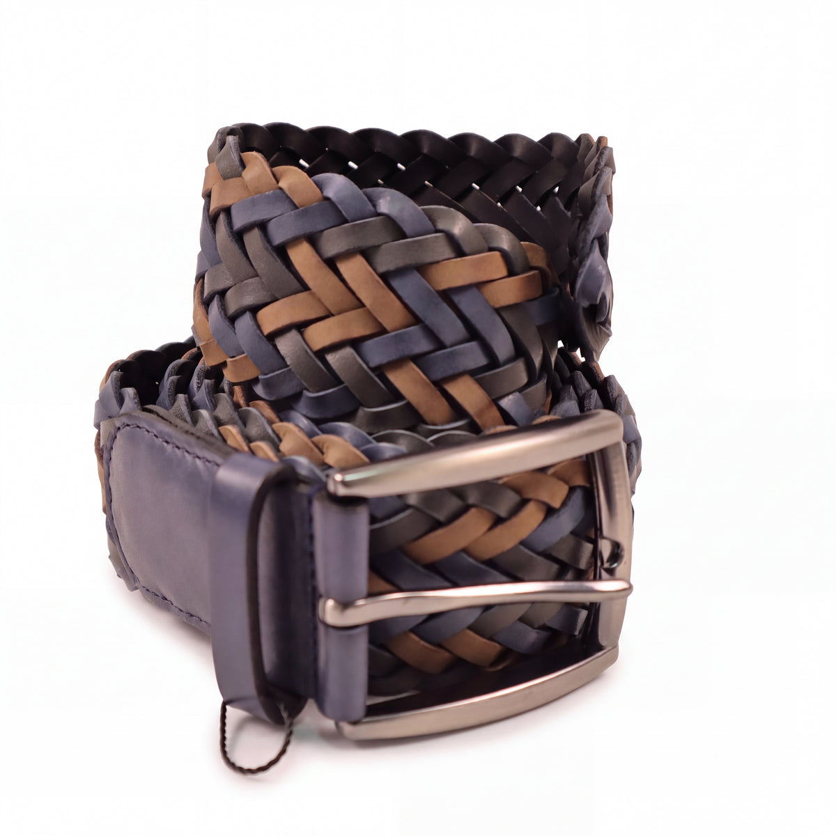 PIERRE CARDIN GREEN BROWN MEN BELT