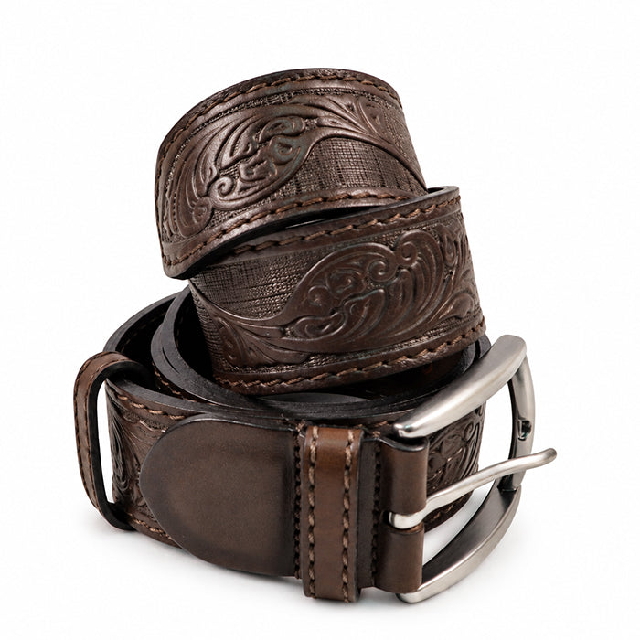 PALASKA BROWN MEN BELT