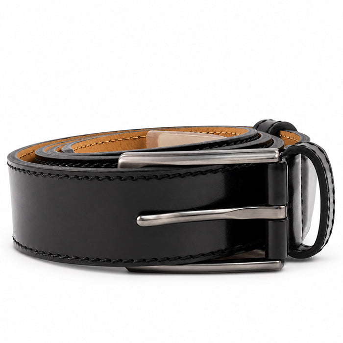 PIERRE CARDIN BLACK MEN BELT